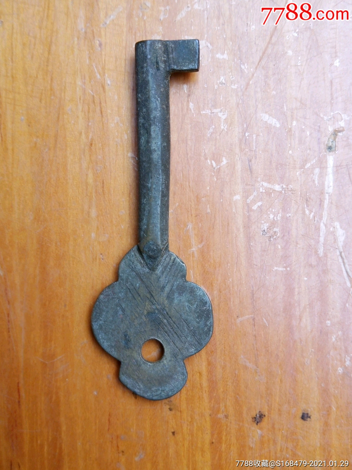 清代铜钥匙b