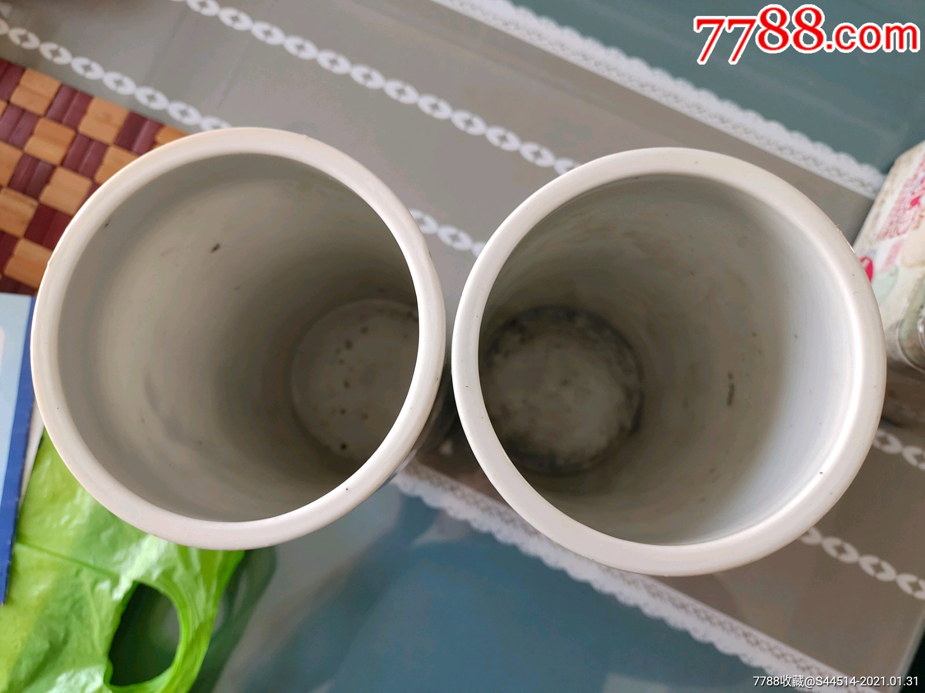 桐华居帽筒一对