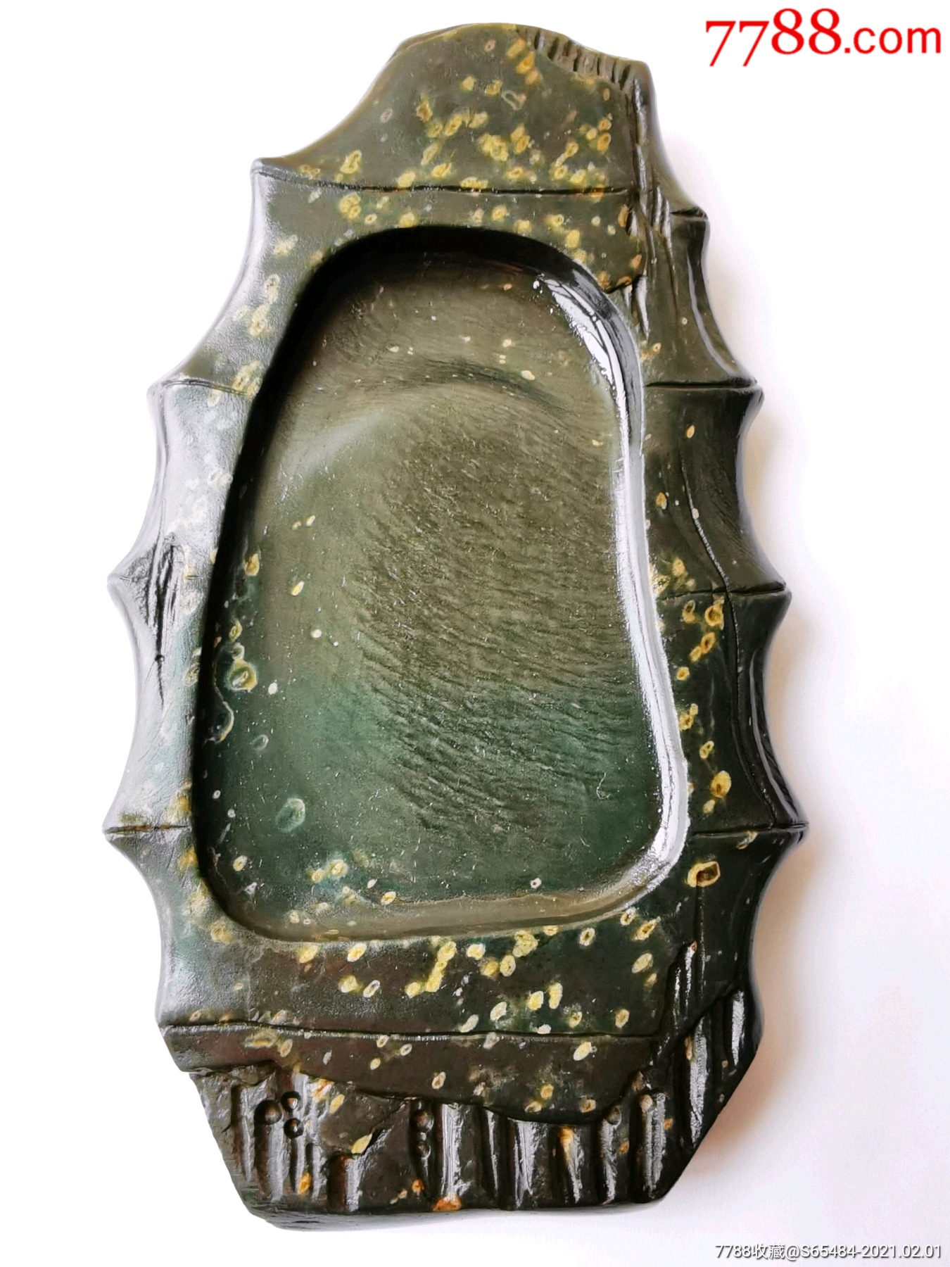 金星水波纹——老坑歙砚