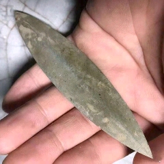 浙江良渚文化石箭头_石制工具_北城旧巷【7788收藏__收藏热线】