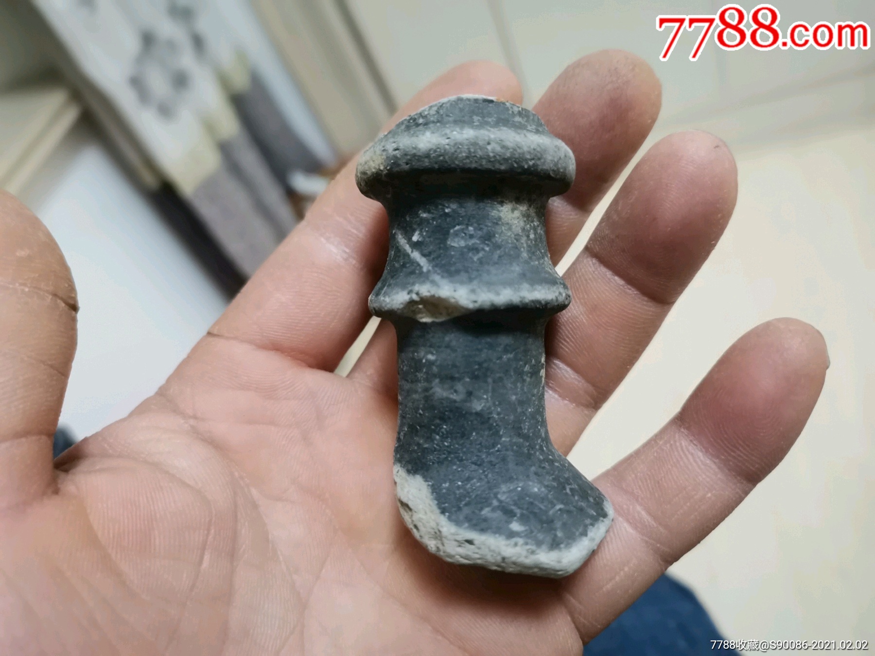 汉黑陶高脚部分标本