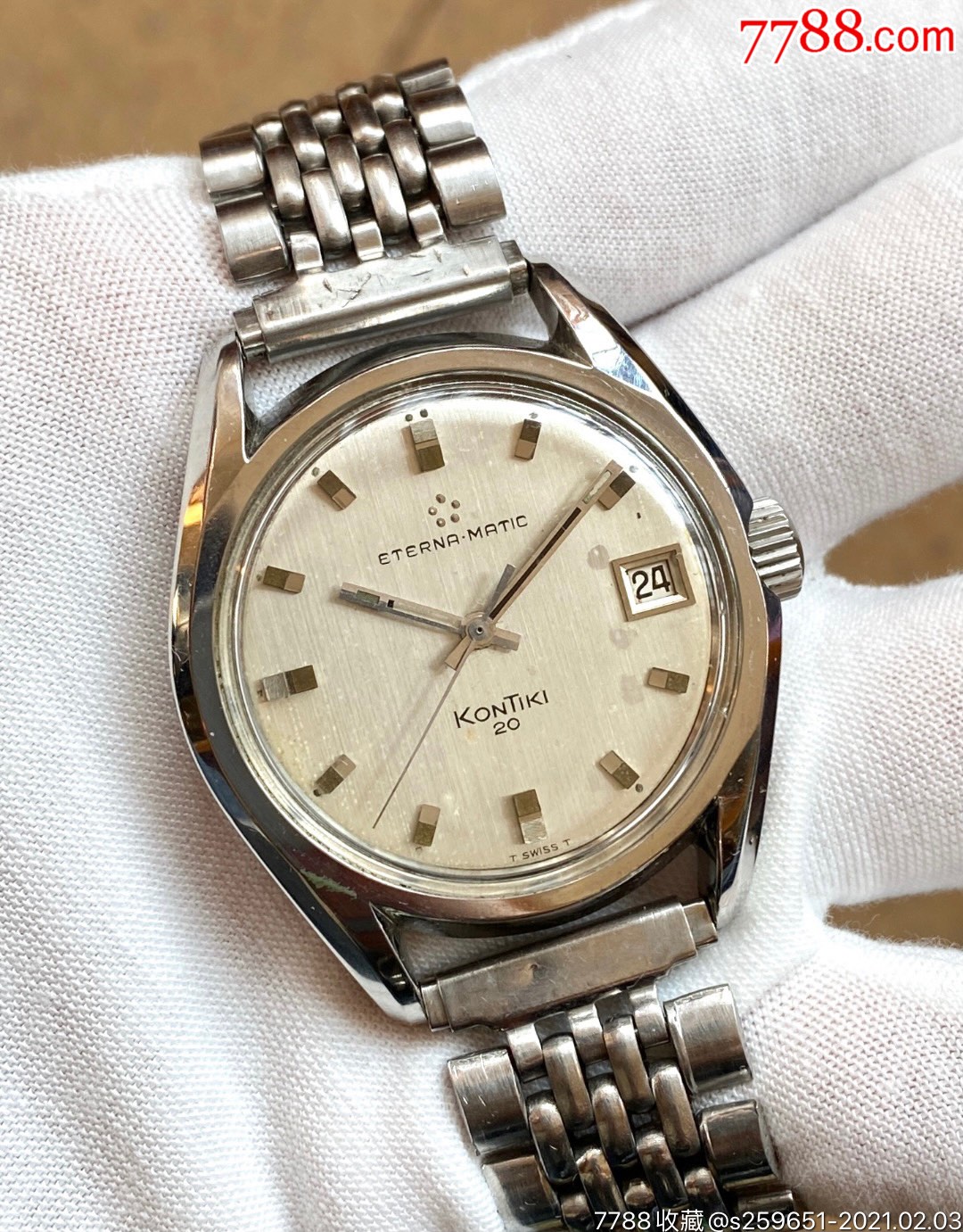 绮年华金肚脐古董表稀少_手表/腕表_护国古玩【7788收藏__收藏热线】