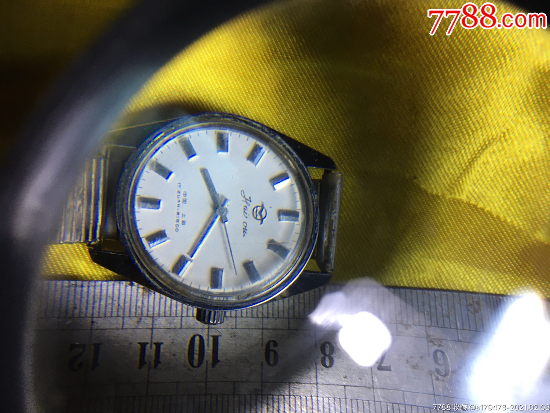 海鸥牌手表腕表老机械表走时不退换哦