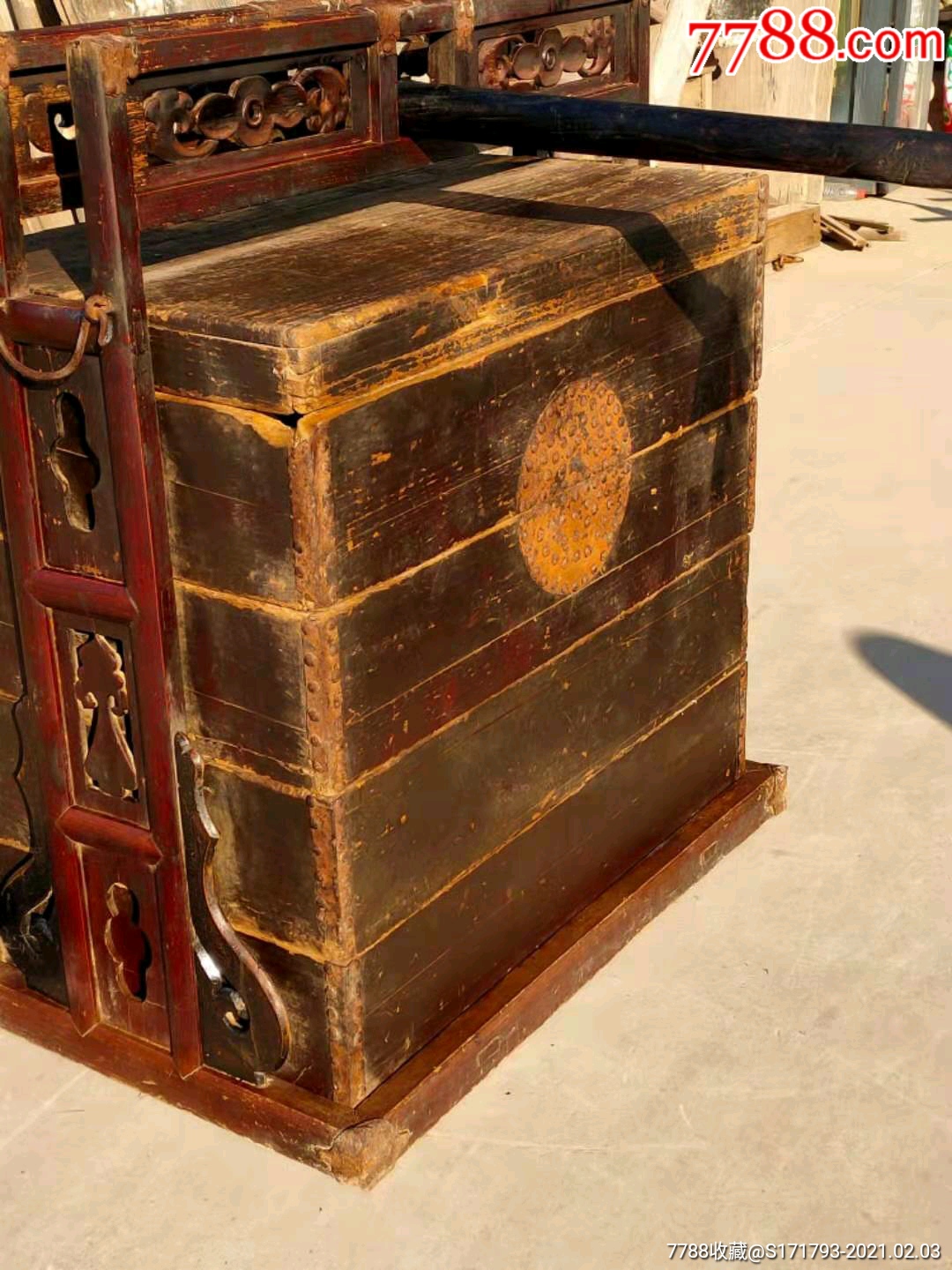 清中期,两人抬老食合