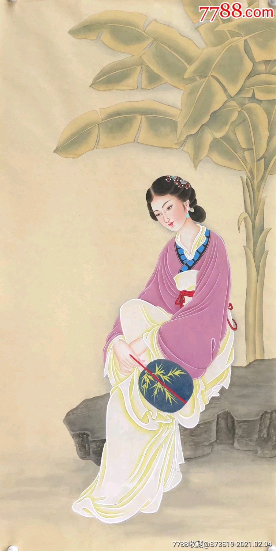 美人如花_人物国画原作_第1张_7788书籍