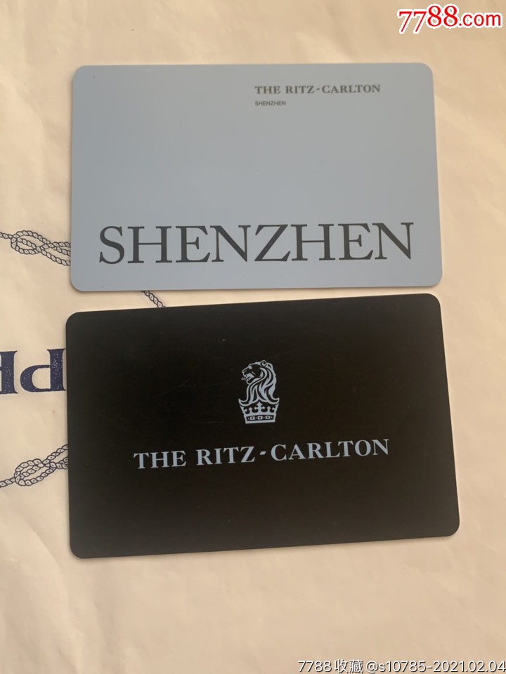 深圳丽思卡尔顿酒店_门锁卡/房卡_第1张_7788相机收藏