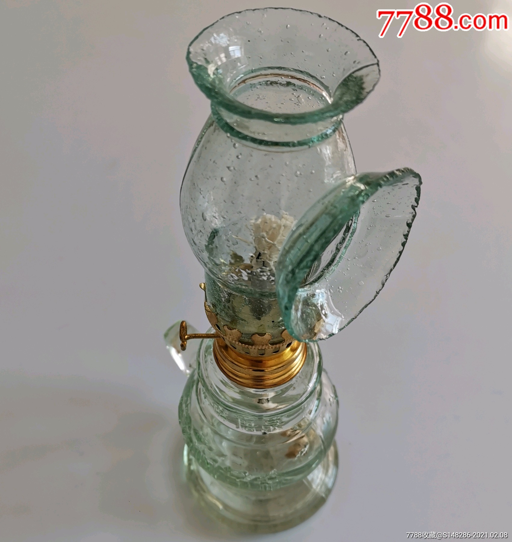 大文革双语录为人民服务节约闹革命提拔浓烈小灭蚊油灯十分罕见