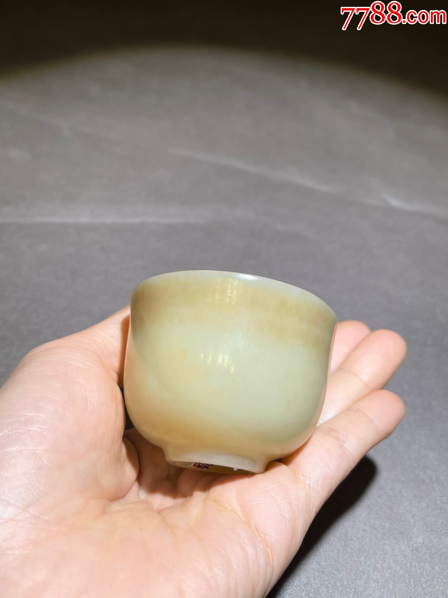 老和田玉玉杯-价格:4000.0000元-se78306001-和田玉-零售-7788木艺