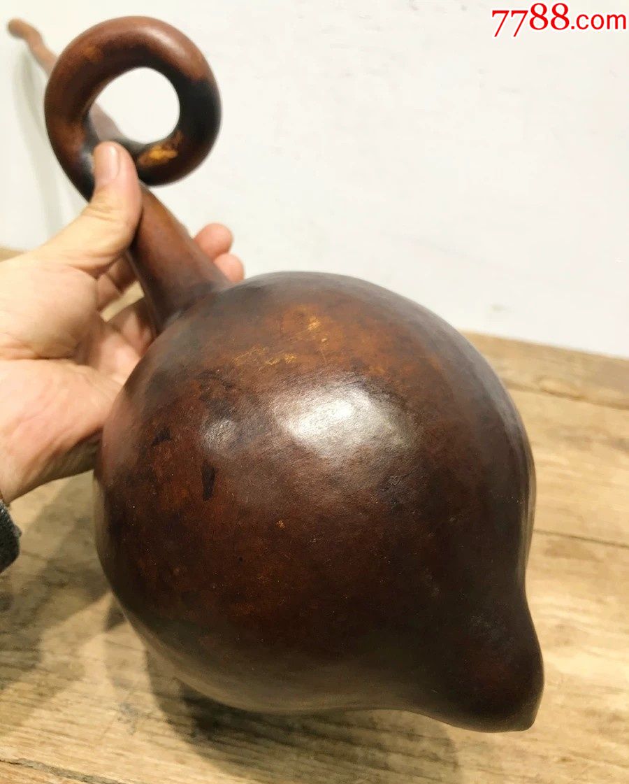 清代长颈老葫芦摆件