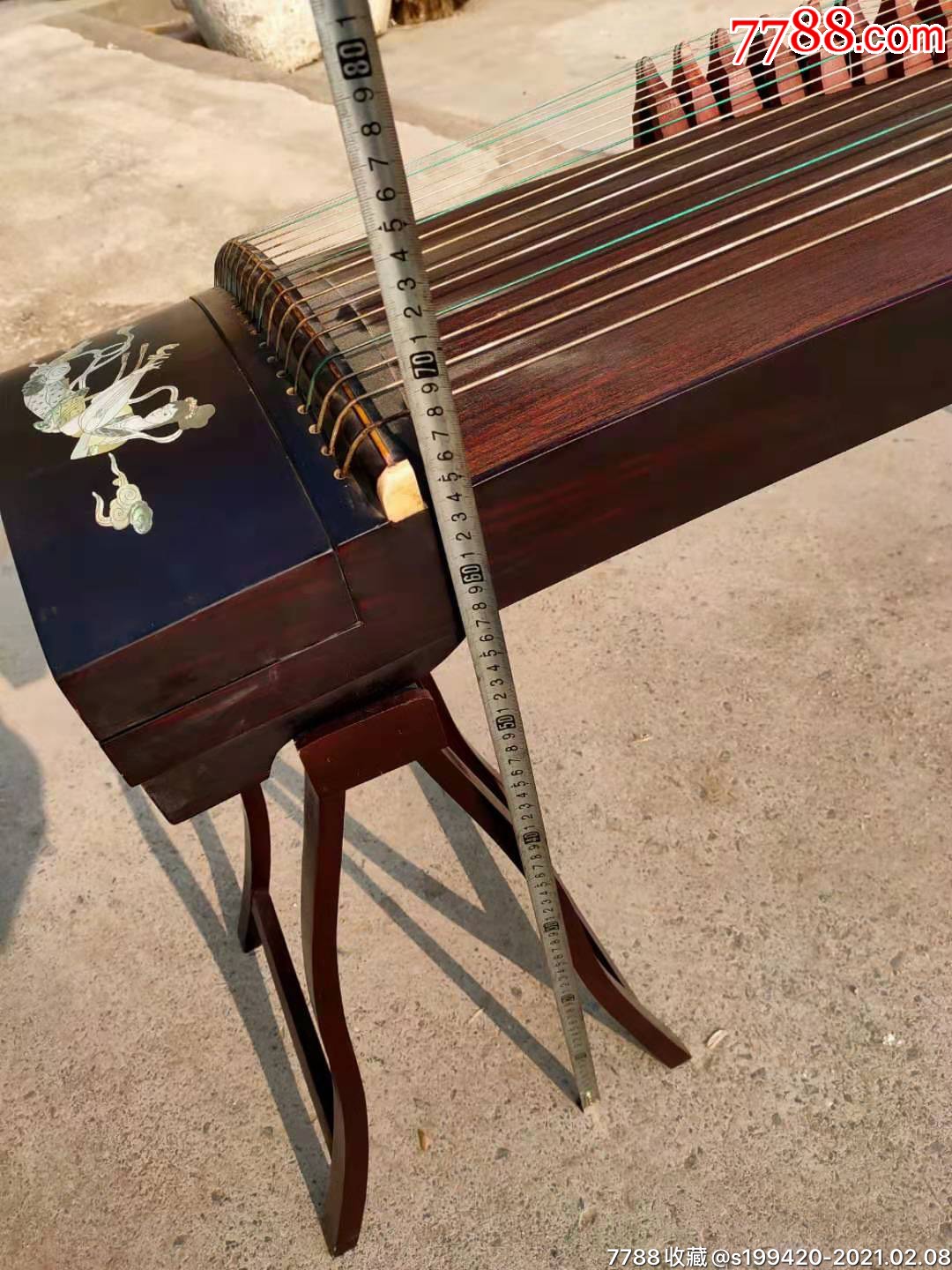 精品楠木古筝正常使用全品无损