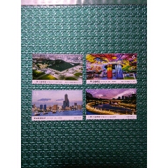 特704中国T.W2021年宝岛风情-高雄市风光邮票4全(se78353518)_7788收藏__收藏热线