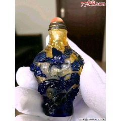 琥珀鼻烟壶-鼻烟壶-7788红宝书