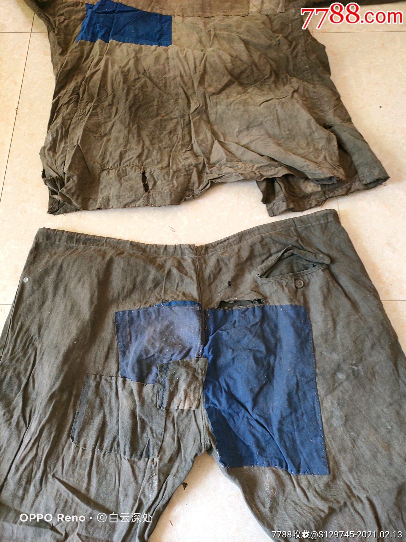 网红服补丁服忆苦思甜红色展藏馆标配