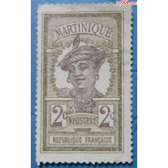 马提尼克.马提尼克女人邮票1908年新无胶(se78534977)_7788收藏__收藏热线