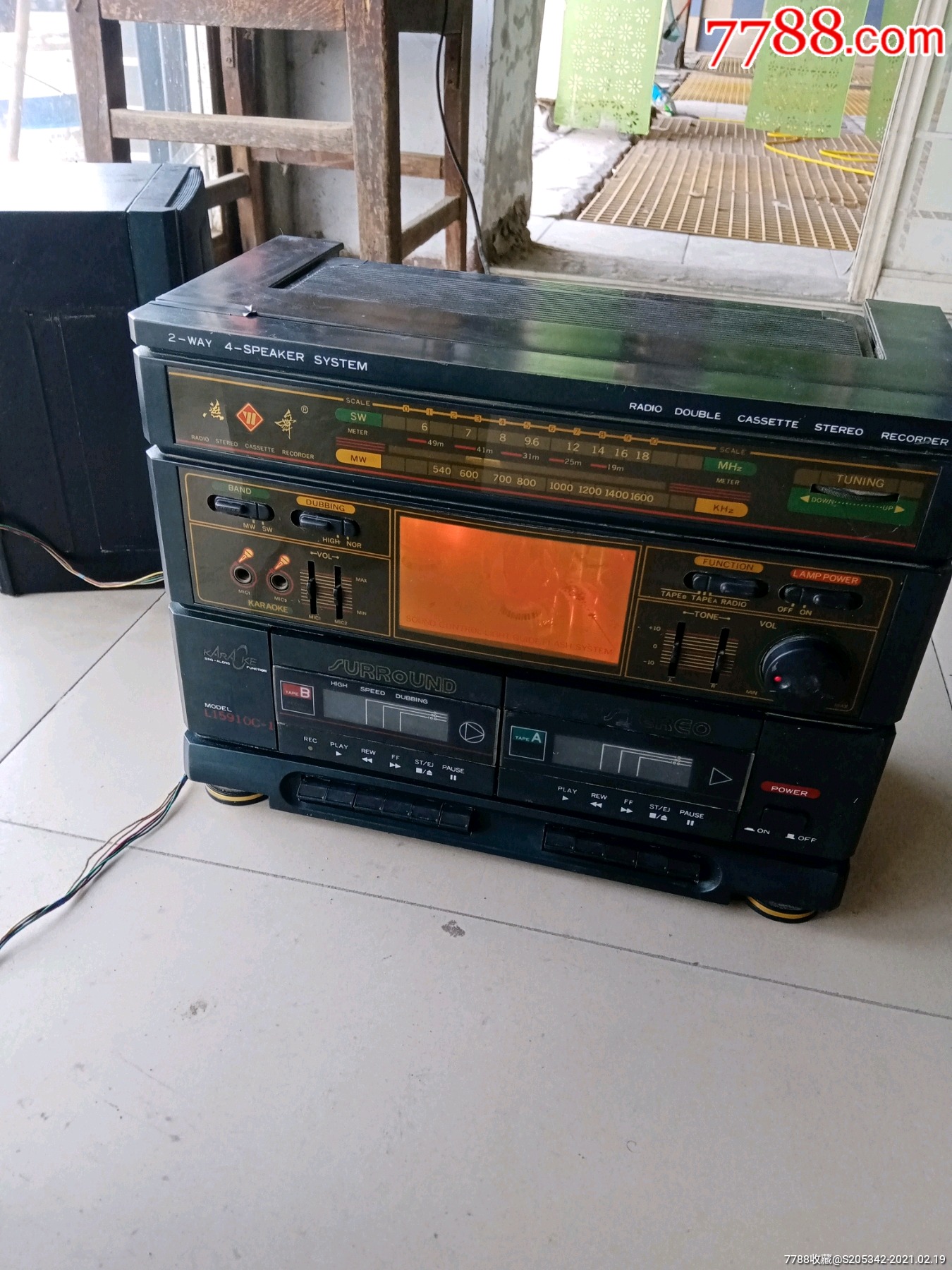 燕舞收录机!凑合收台!配件机!壳子小脚来嘞!