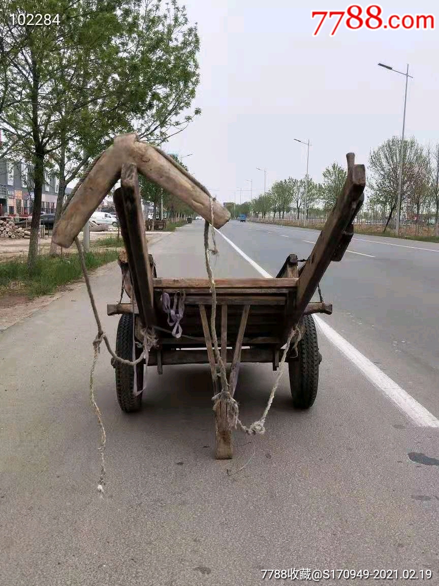 生产队时期大车