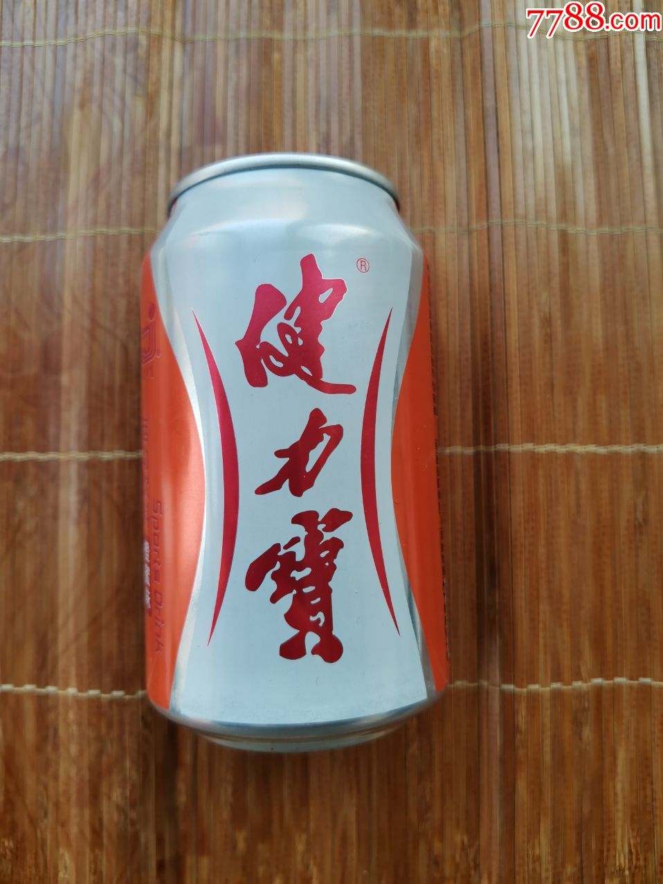 健力宝蜜橙味运动饮料铝罐---330ml_酒标_图片收藏_回收价格_7788老酒