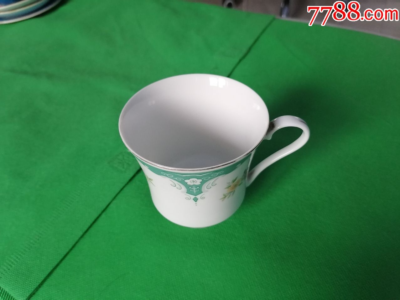 唐山【白玉】瓷厂茶杯--配套用