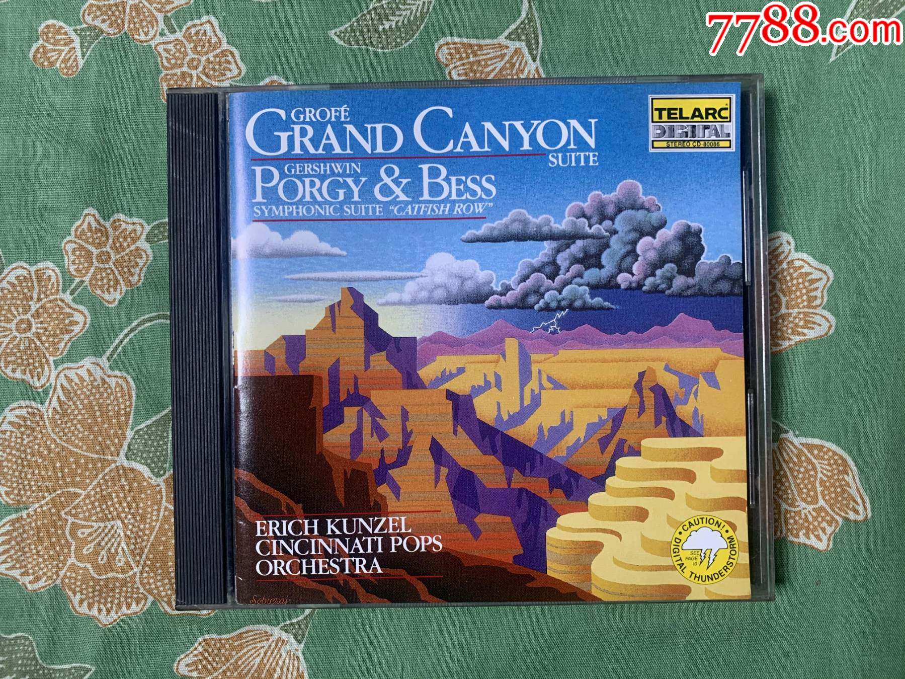 《telarc大峡谷组曲》日本松下原装正版刻字版cd