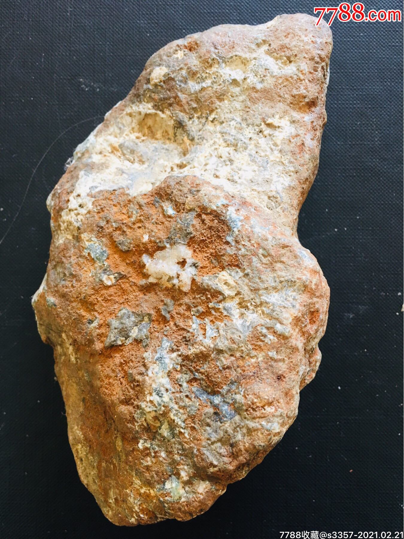 0097雅安绿白水河原石_其他奇石/岩石_产地图片_收藏价值_7788奇石