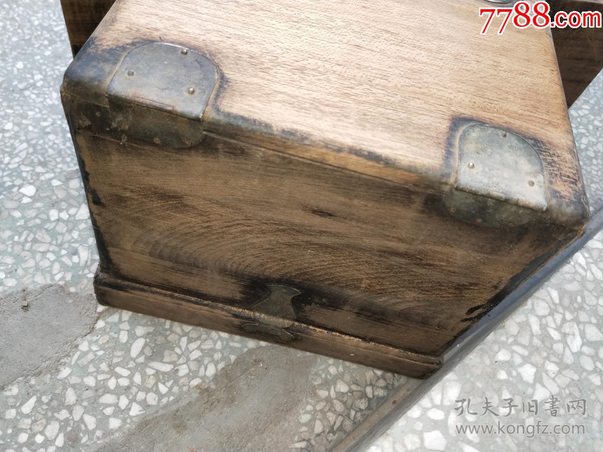 明代,金丝楠木,老官箱,尺寸30x24x20cm重7.5斤,保老保真