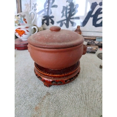 民国张荷娣款紫泥鱼化龙紫砂壶