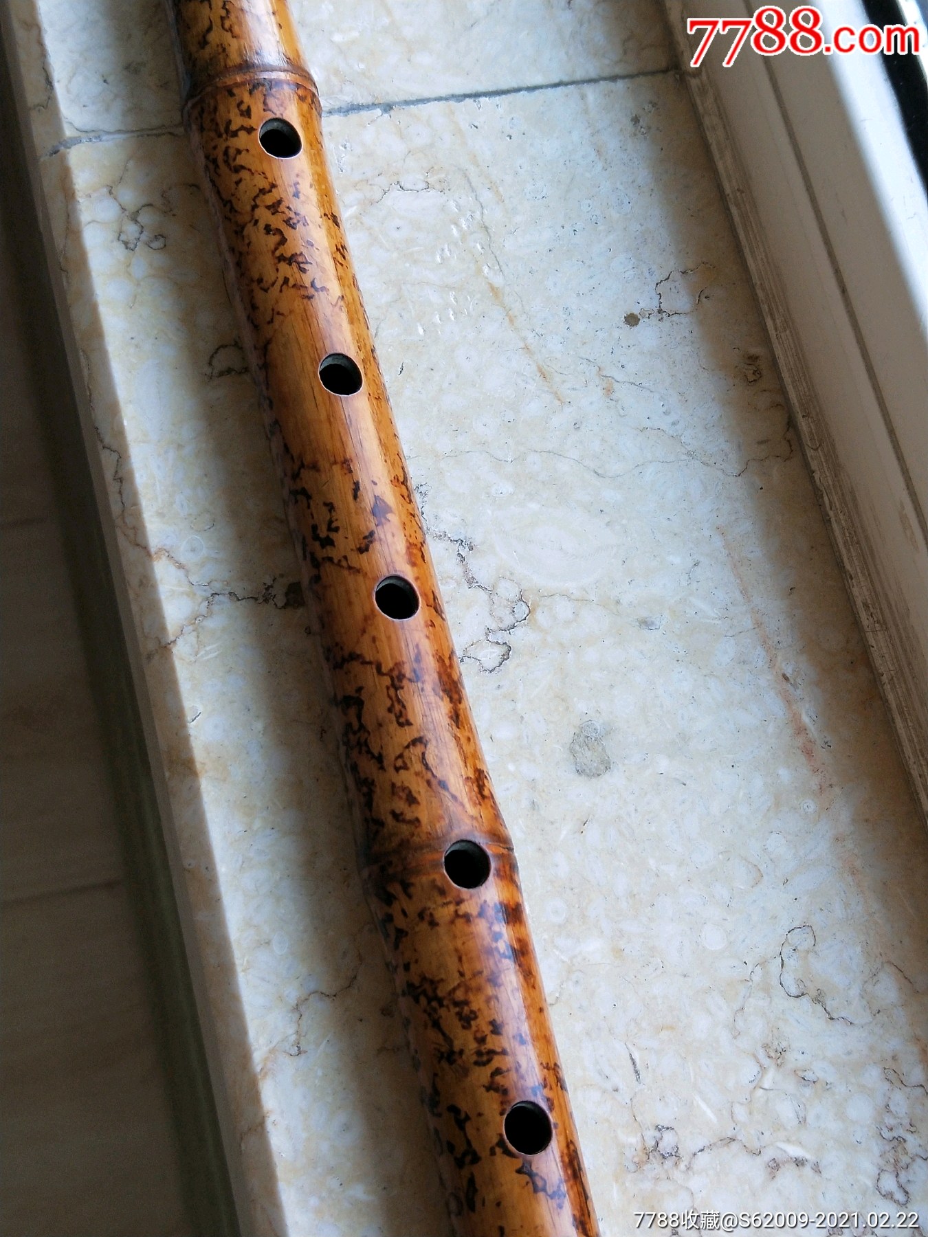 稀少好品民国老斑竹箫