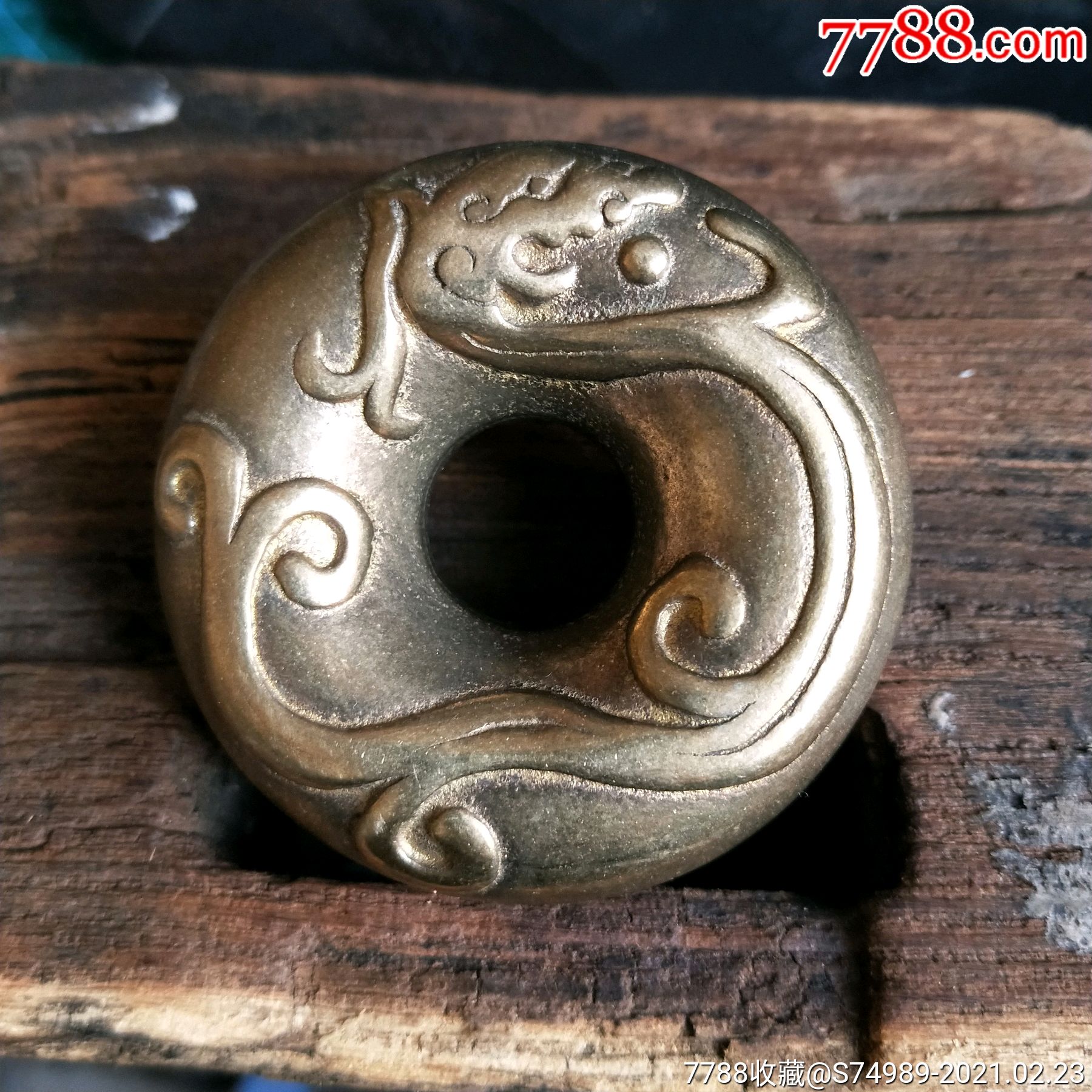虎撑药铃大铜医铃药铃中医郎中纯铜药铃子串铃铛手摇行医招牌虎撑