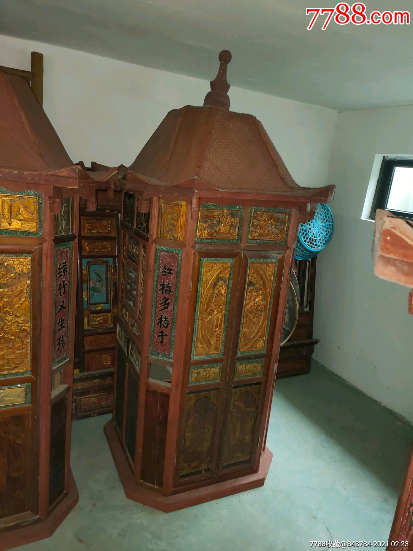 四方花轿八角花轿婚庆轿子批发