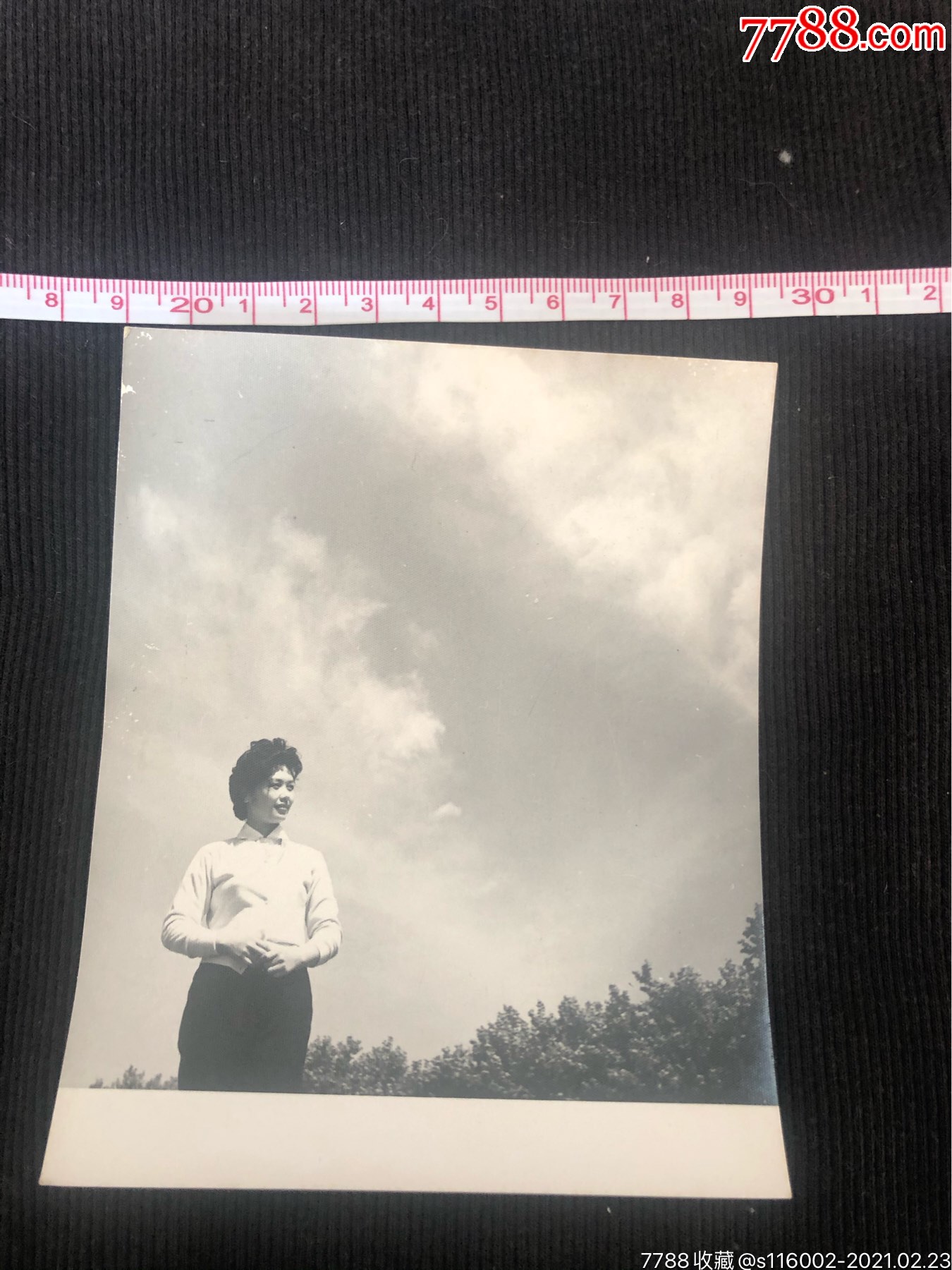 八十年代妇女蓝天照片_价格25元【老海军】_第1张_7788商城__七七八八