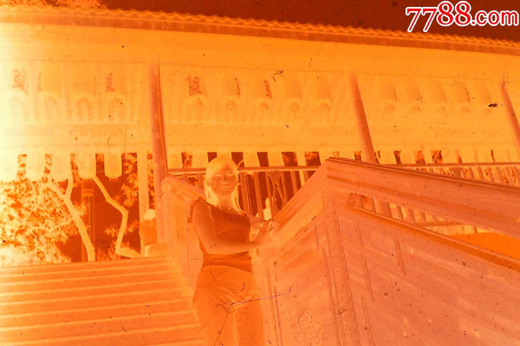 长发姑娘【135老底片】