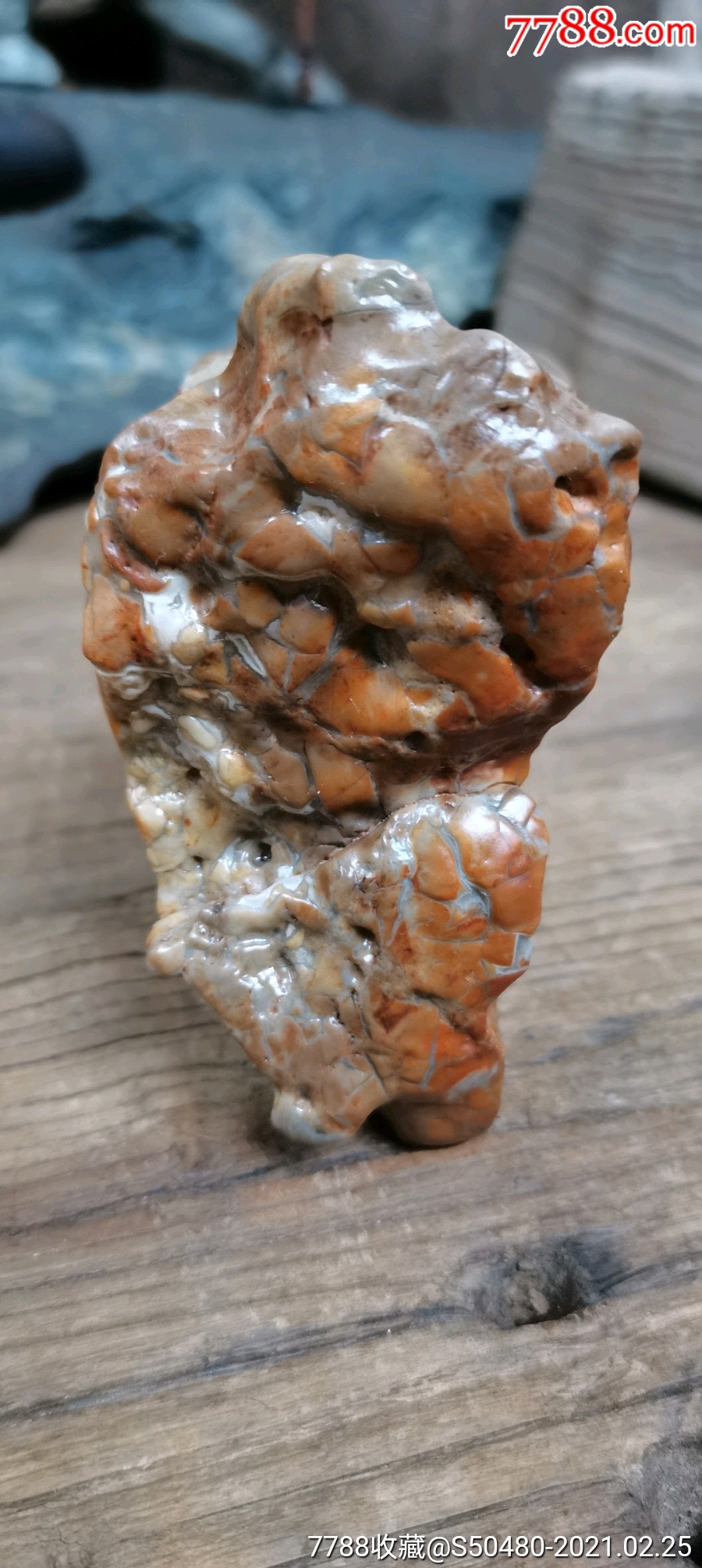 老皮天然戈壁观赏奇石沙漠漆风凌石风砺石戈壁玛瑙原石马牙开片戈壁