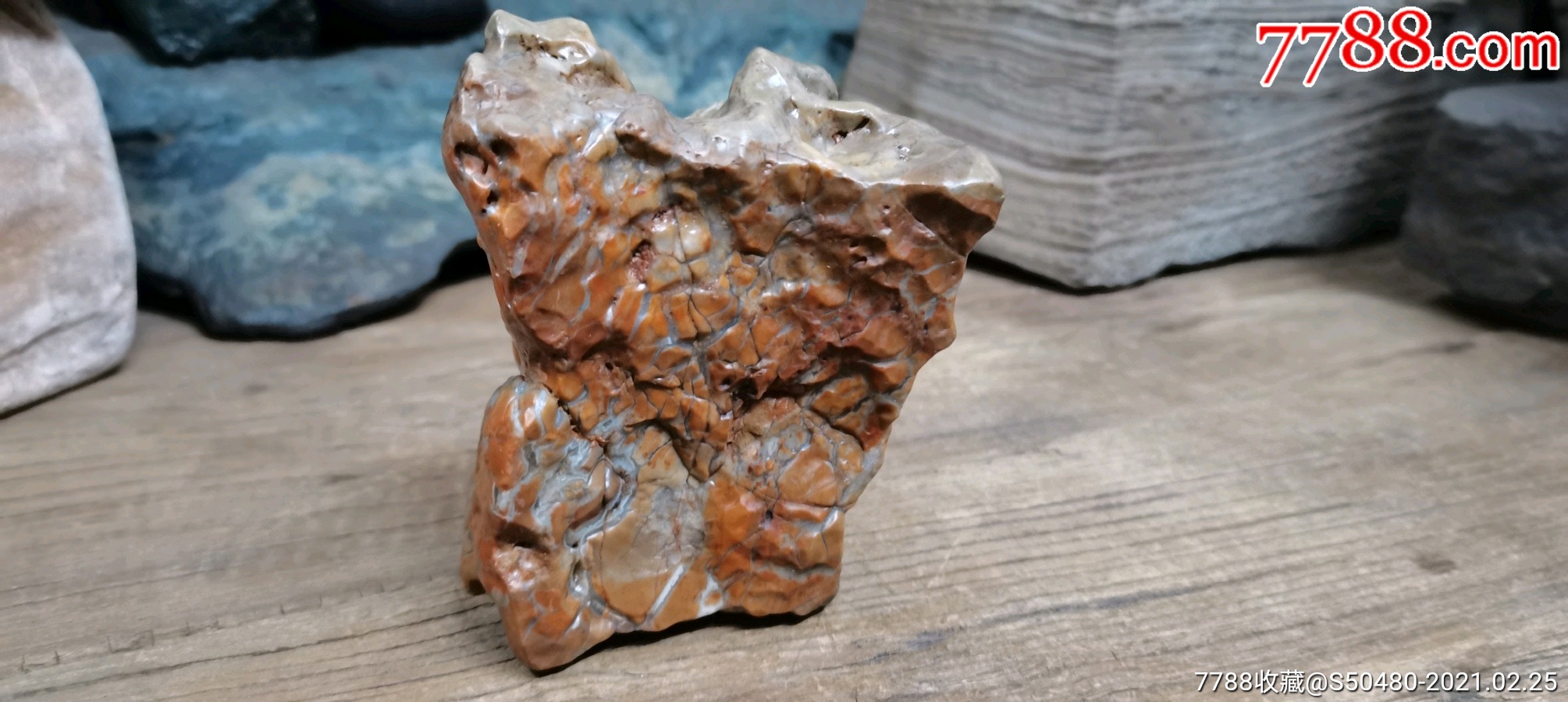 老皮天然戈壁观赏奇石沙漠漆风凌石风砺石戈壁玛瑙原石马牙开片戈壁