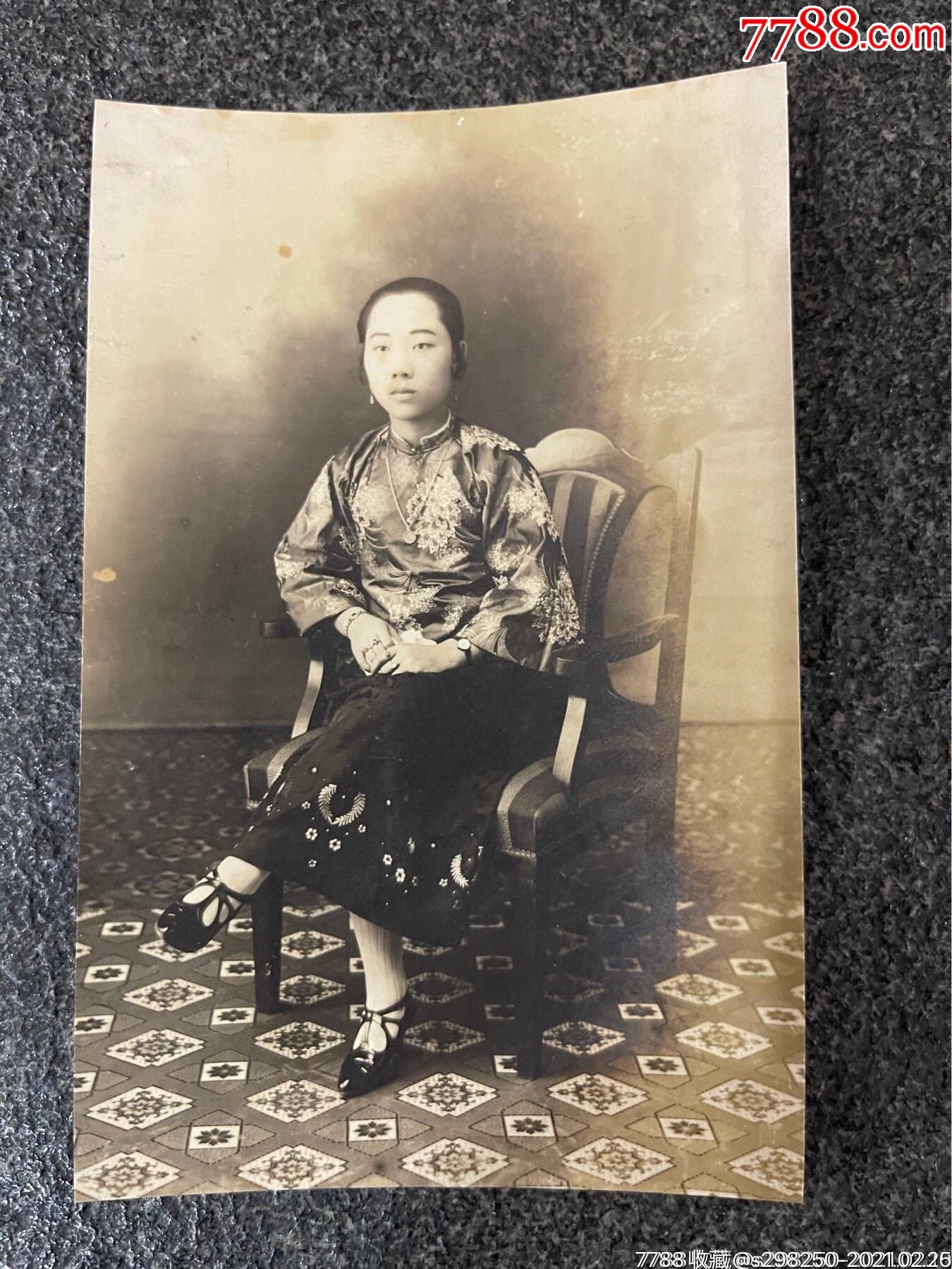 清朝时期的旗袍图片