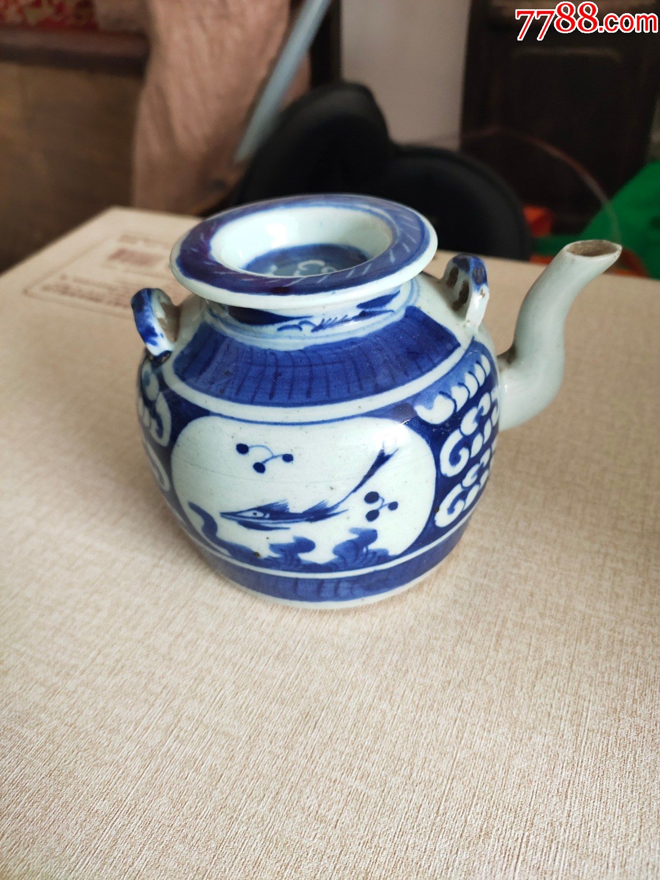 老茶壶_青花瓷【兴盛阁】_第1张_7788瓷器