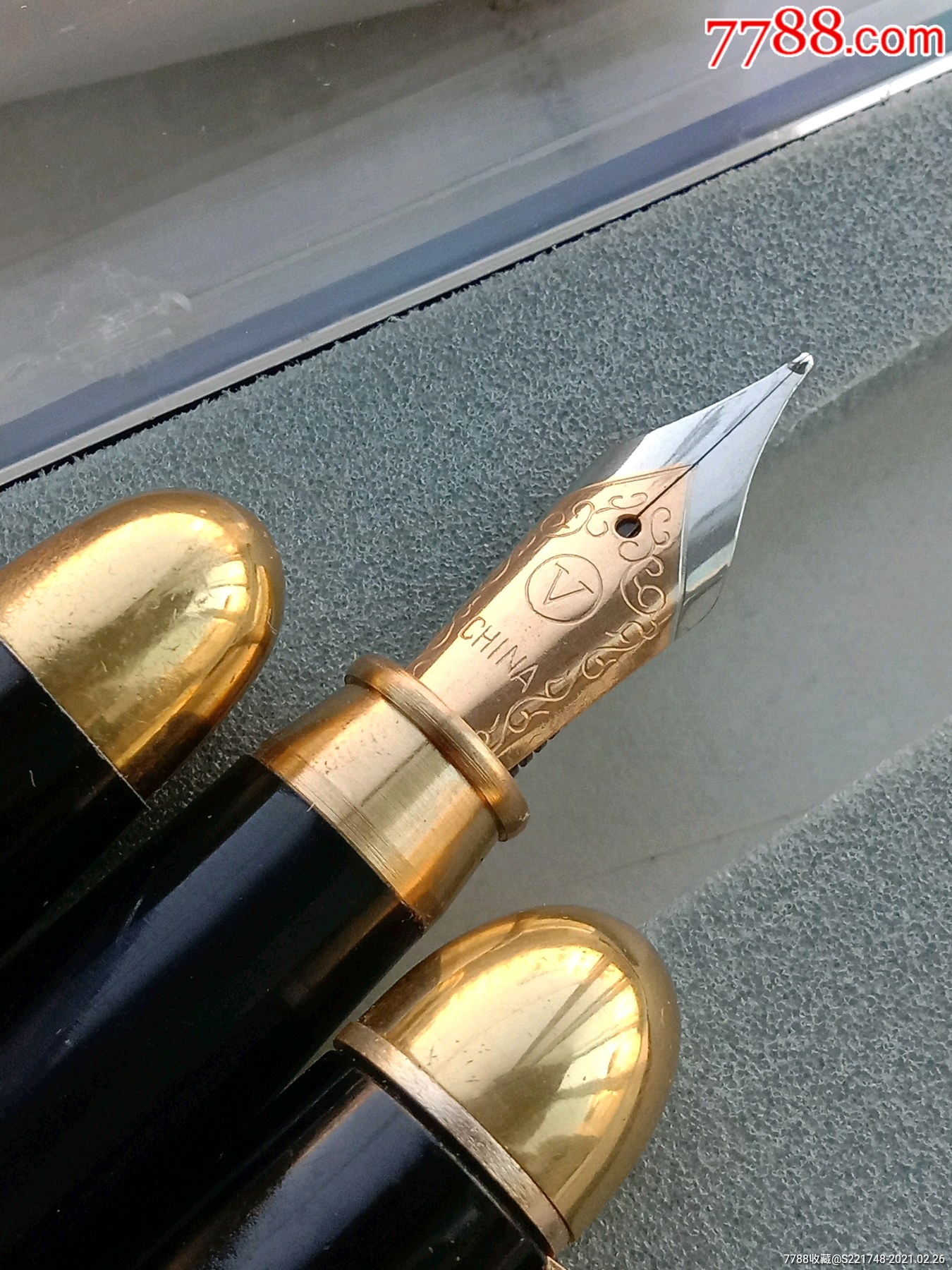 金龙铱金笔全新(领导批示笔粗尖)-钢笔-7788钢笔收藏