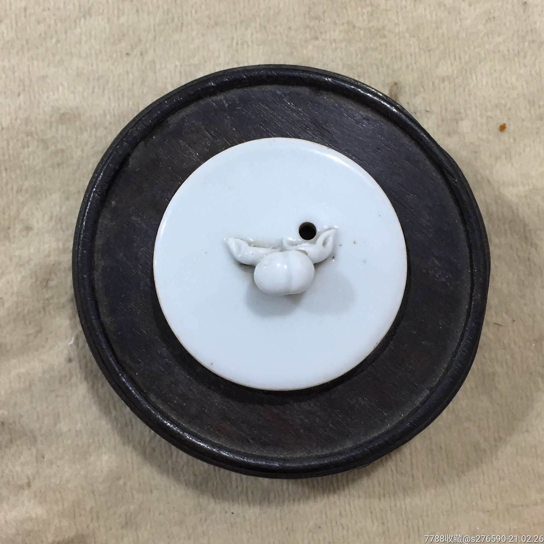 桃子钮提梁壶盖子