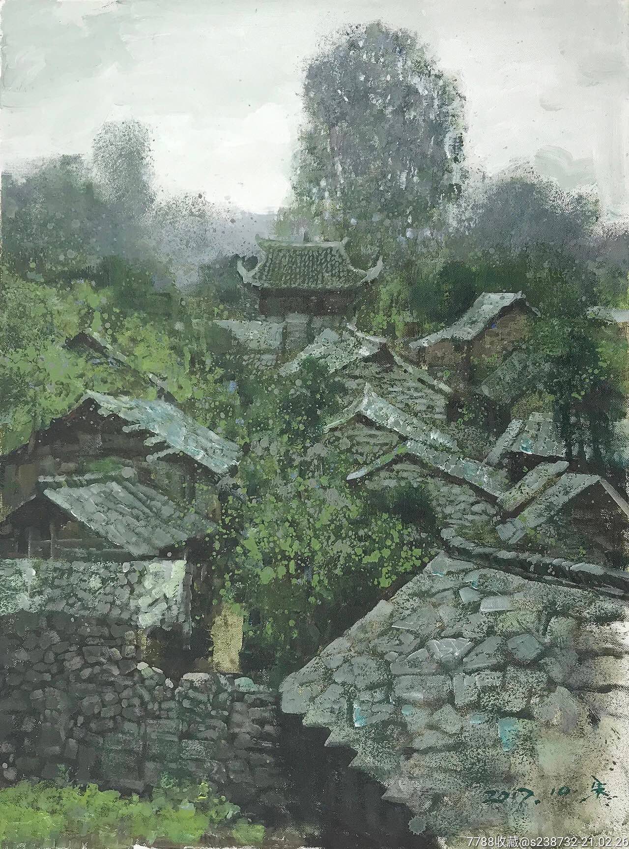 宋次伟老师油画作品