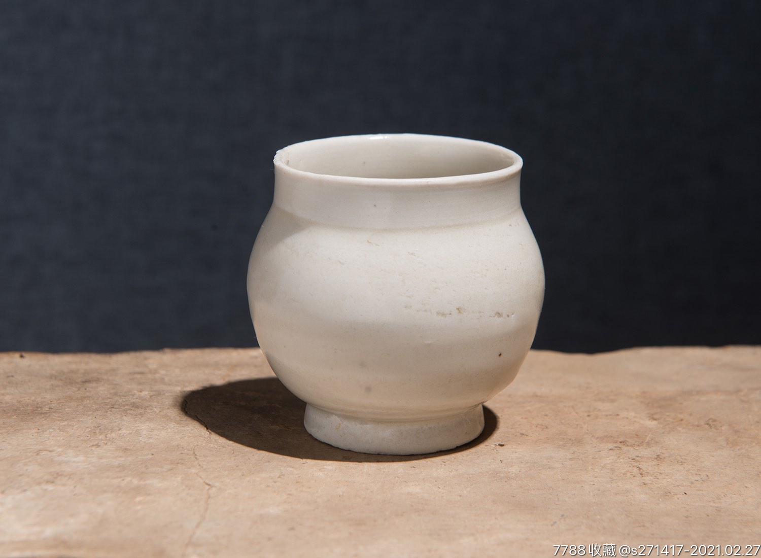 宋代青白瓷全品小罐茶叶罐瓷度和白度极高,做工精致,透度好,是同时期