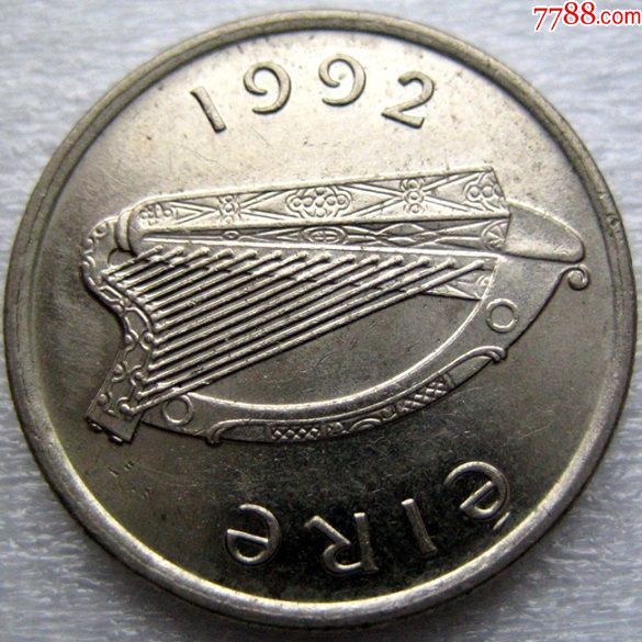 爱尔兰5便士1992