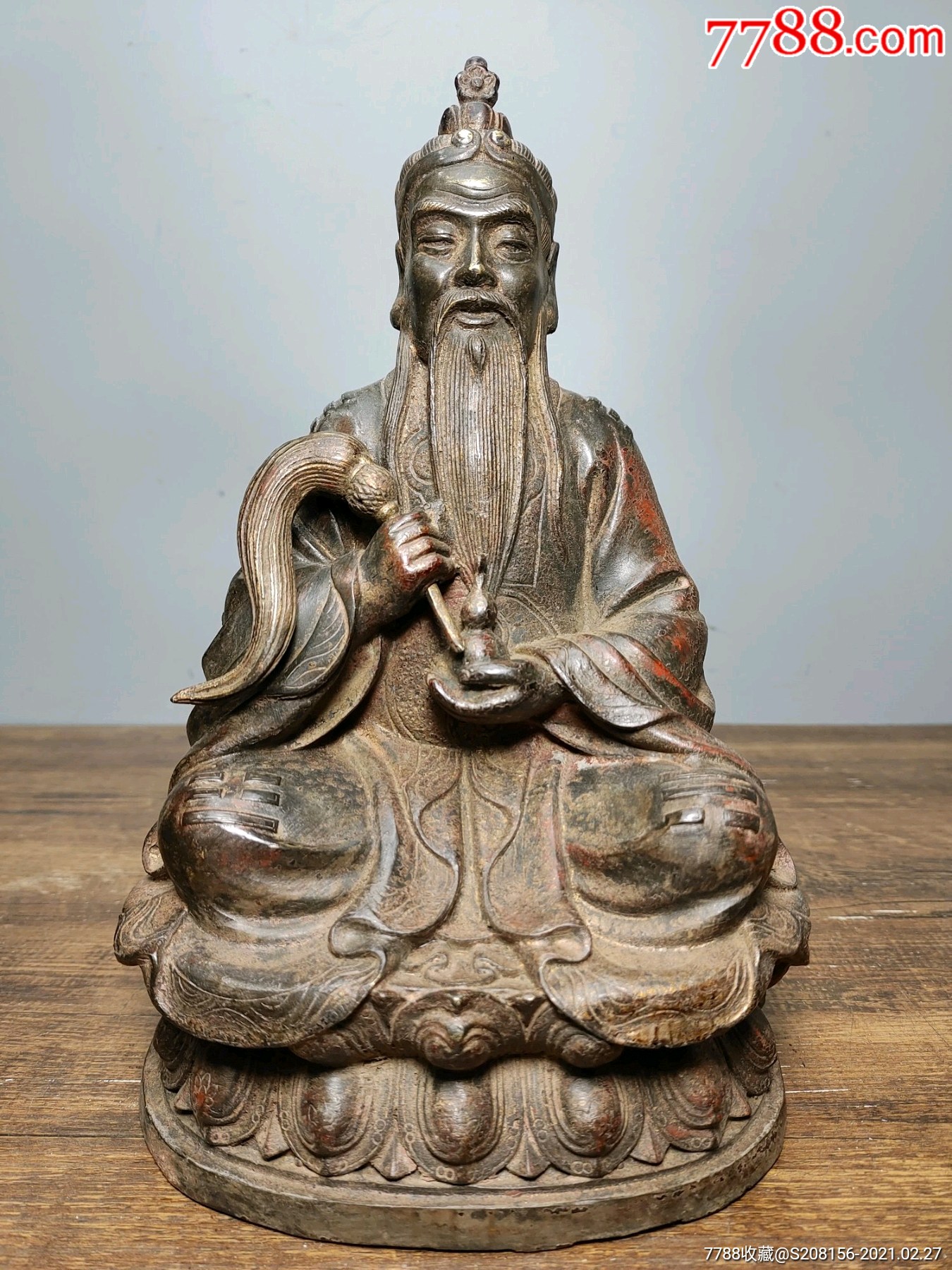 老铜像,太上老君