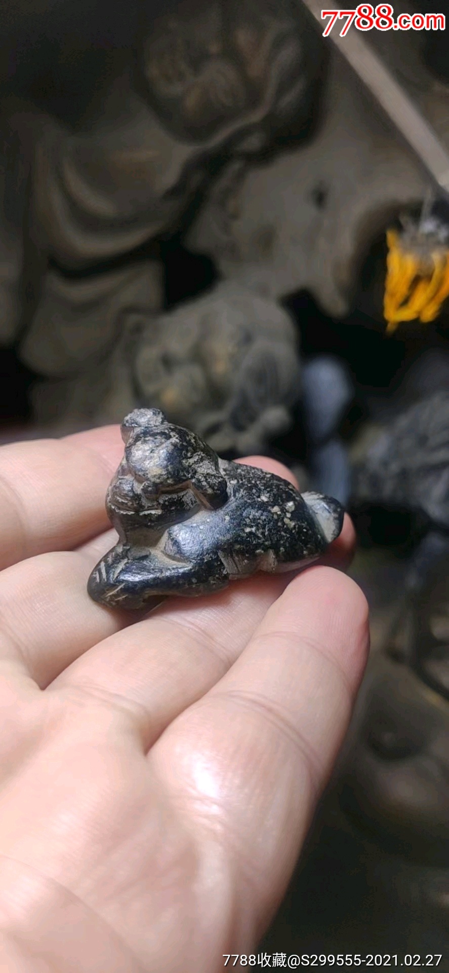 石兽!如图完整漂亮!_其他奇石/岩石_第1张_7788陶器收藏