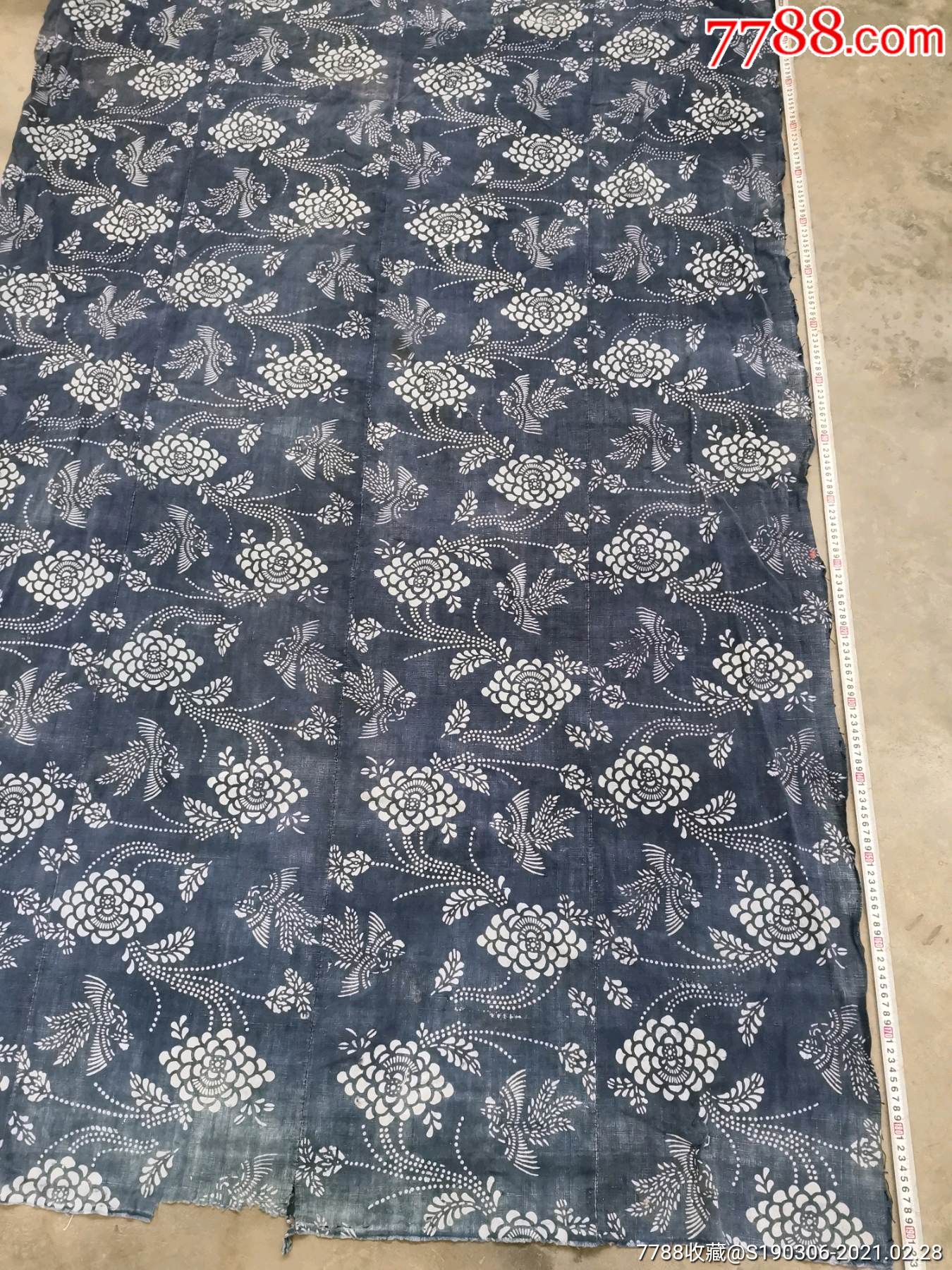 民国印花布一块193130