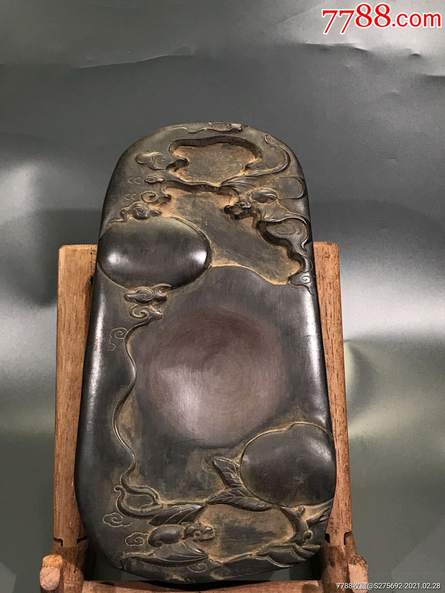 紫端砚福砚-其他砚台-7788文房四宝收藏