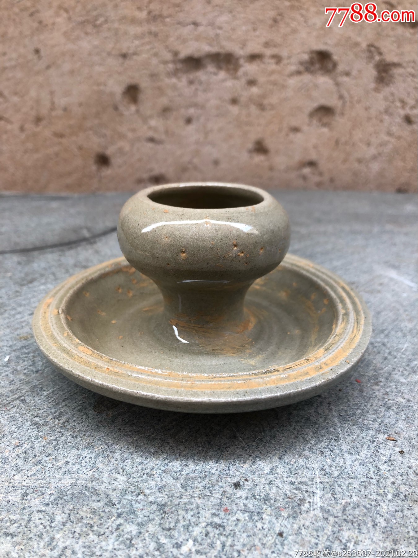 釉青灯盏-价格:168元-se78614664-瓷片-零售-7788收藏__收藏热线