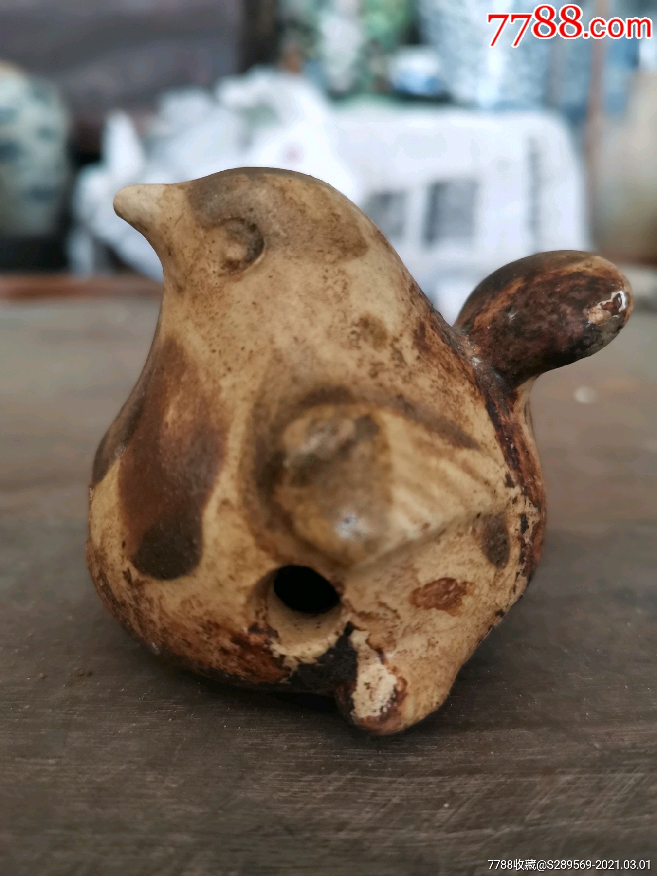 长沙窑鸟状水注