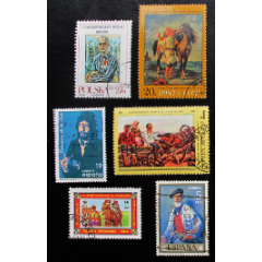 外国邮票-----苏联西班牙等国美术邮票（盖销票/信销票）(se78624922)_7788收藏__收藏热线