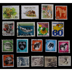 外国邮票----美国日本澳大利亚等国动物邮票（信销票）(se78625059)_7788收藏__收藏热线