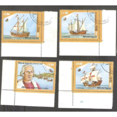 【北极光】尼加拉瓜邮票1982年帆船邮票-带边邮票-船专题收藏-实物扫描(se78626654)_7788收藏__收藏热线