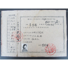 63年河南省商丘市小人书摊《个体手工业营业许可证》(se78687915)_7788收藏__收藏热线